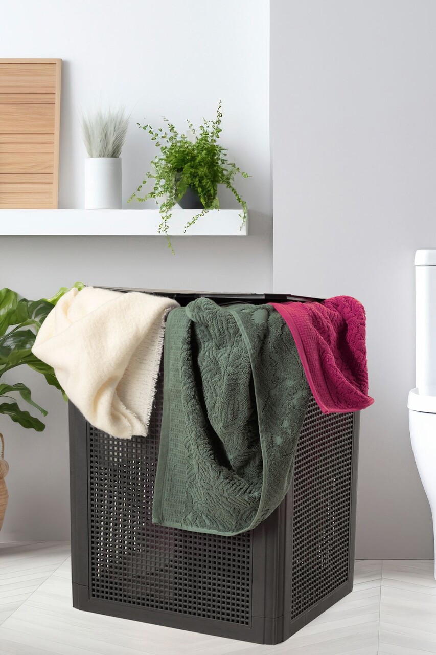 Cos de rufe, L'essentiel Maison, SMRTDCS-1, 36.5x44x56 cm, Antracit - imagine 6